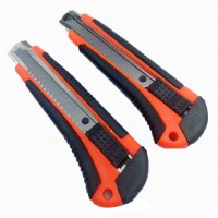 Heavy Metal Blade Rail Utility Knife Safety Handle Utility Stainless Steel Art Knife