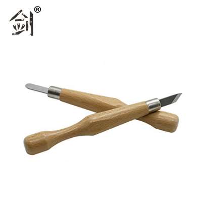 Ergonomic Design Top Quality SK7 Blade Carving Knife for Wood Carving